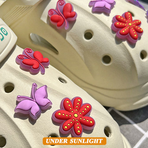 Custom UV-Reactive Clog Charms