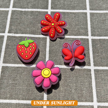 Custom UV-Reactive Clog Charms